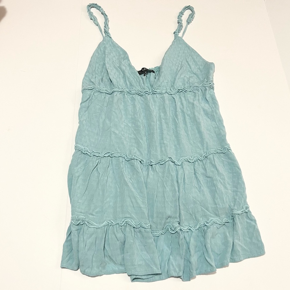 Lulus | Tiered Ruffle Mini Dress - Picture 2 of 5